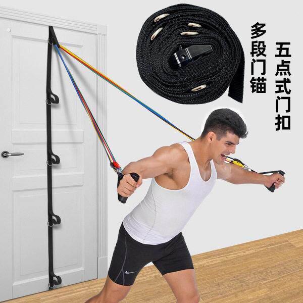 弹力带门扣拉力绳固定器门框板上挂钩拉卡扣家用阻力训练健身卡门
