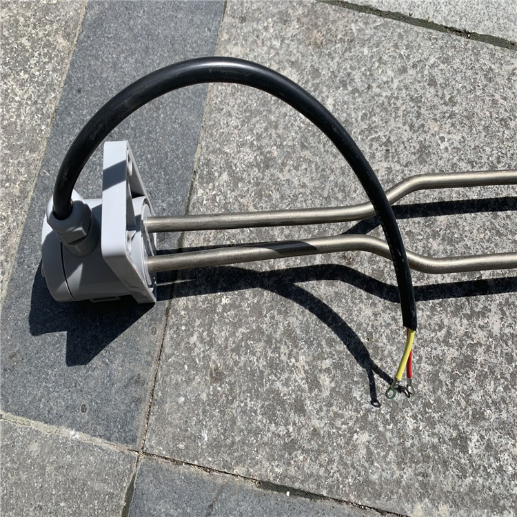 烧石灰水烧蜡烛加热电木头304不锈钢优质发热管6kw订做