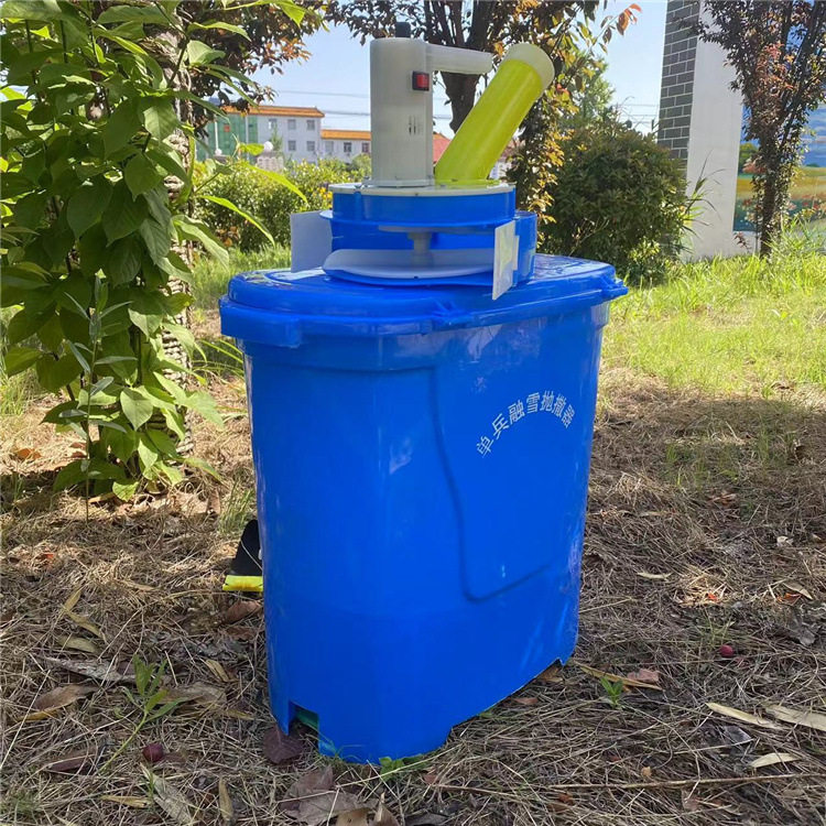 充电式水稻田大甩盘撒肥播种机