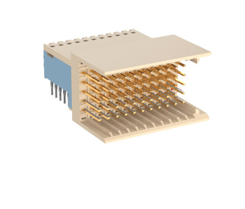 德国ERNI923830PCB连接器2mm弯角式公型55pin数据传输率2 Gbit/s