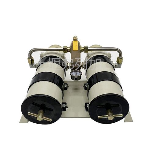 1000FG油水分离器二联带表1000FH双联加装总成滤清器2020PM TM