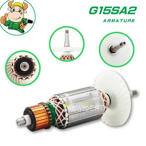 跨境电动工具配件转子G15SA2工业级打磨机抛光机