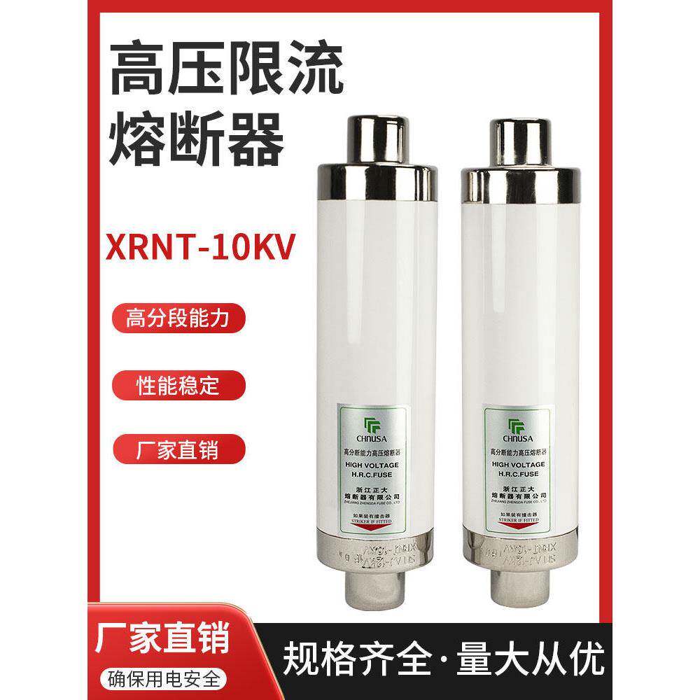 高压限流熔断器XRNT10-12KV10A20A40A50A63安80A100A箱变保险管丝