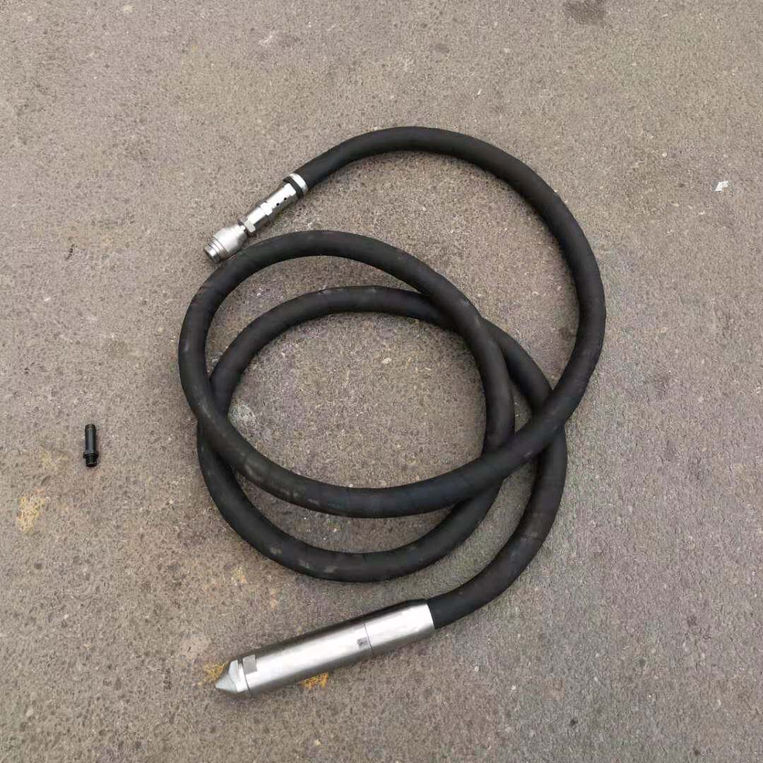 ZDP58型除蜂窝震动器风动振捣器插入式振捣棒头矿用混凝土振实器