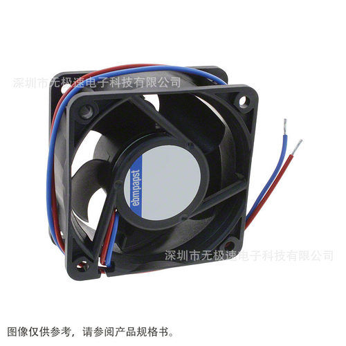 德国/EBMPAPST 622HH 622H 6025 DC12V 6CM 进口高档设备散热风扇