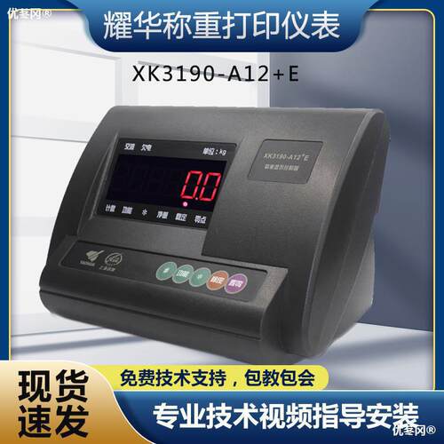 上海耀华XK3190-A12+E地磅仪表