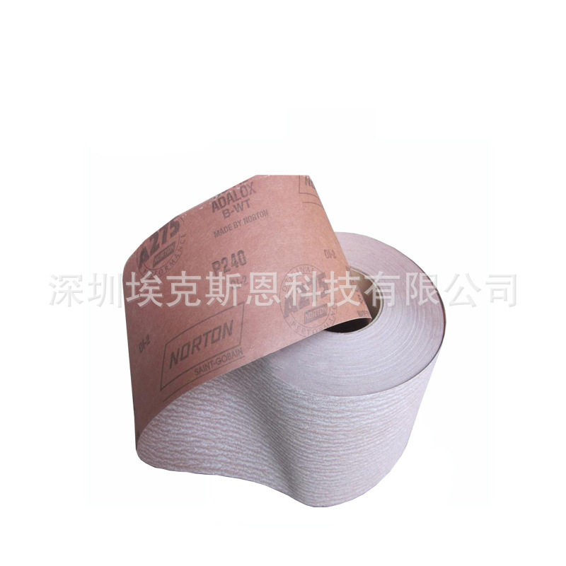 批发诺顿A275手撕砂纸卷砂纸条纸圈木工家具油漆打磨抛光砂纸