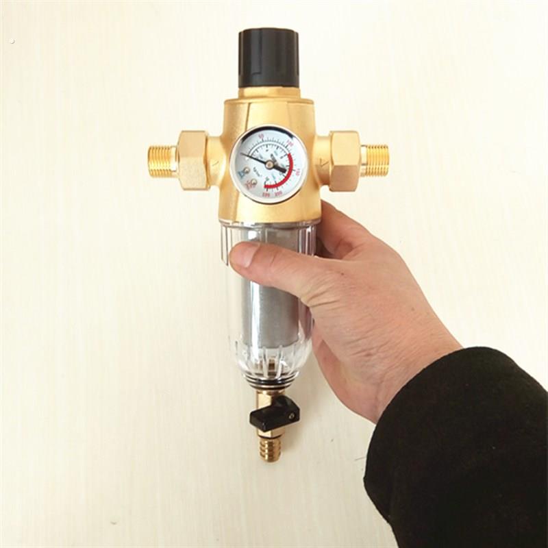 极速厂促前置过滤器反冲洗家用中央管道净水器全屋自来水过滤器非