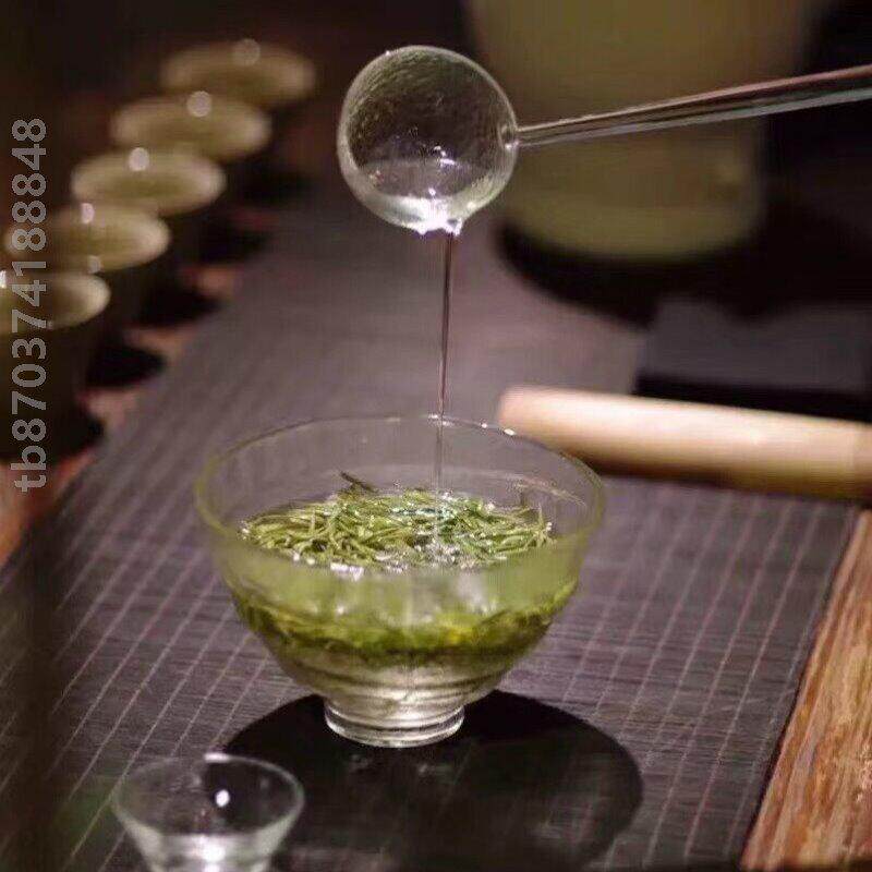 锤纹玻璃煮茶碗禅定碗大茶碗干泡勺功夫茶具零配分茶勺大茶泡碗