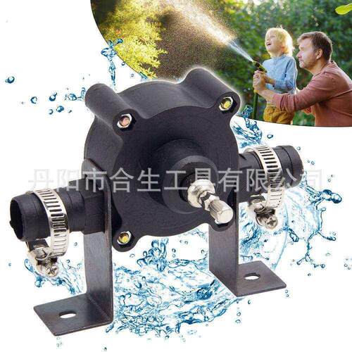 手电钻水泵小型抽水泵抽油积水便携式抽水器机家用抽柴油自吸水泵