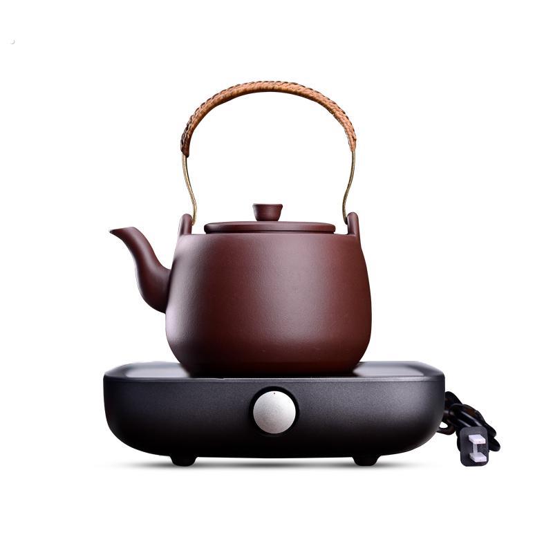 宏中 宜兴紫砂烧水壶煮茶壶电陶炉茶炉 泡茶壶茶具套装煮黑茶普洱