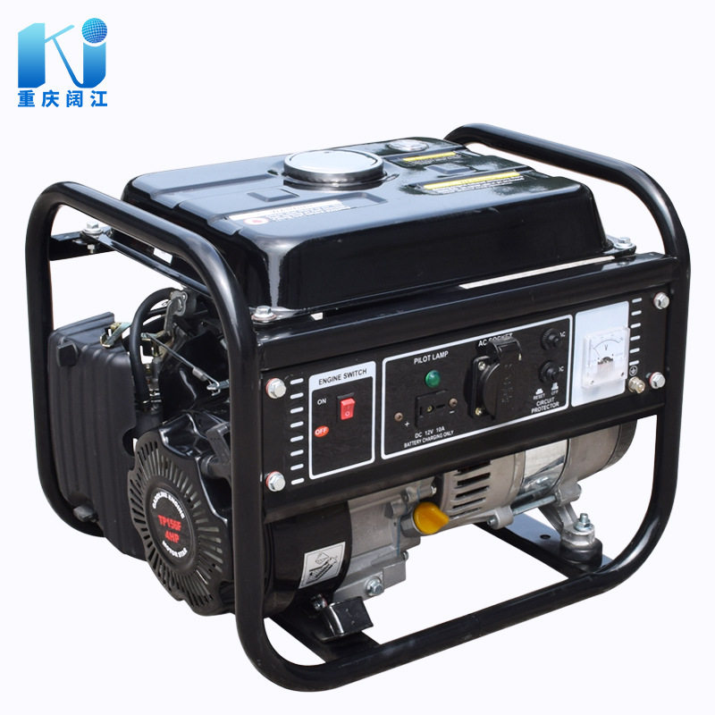 1KW发电机机组 汽油发电机小型发电机家用应急电源 1000W汽油发电