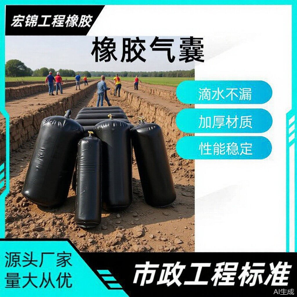 桥梁空心板橡胶充气气囊