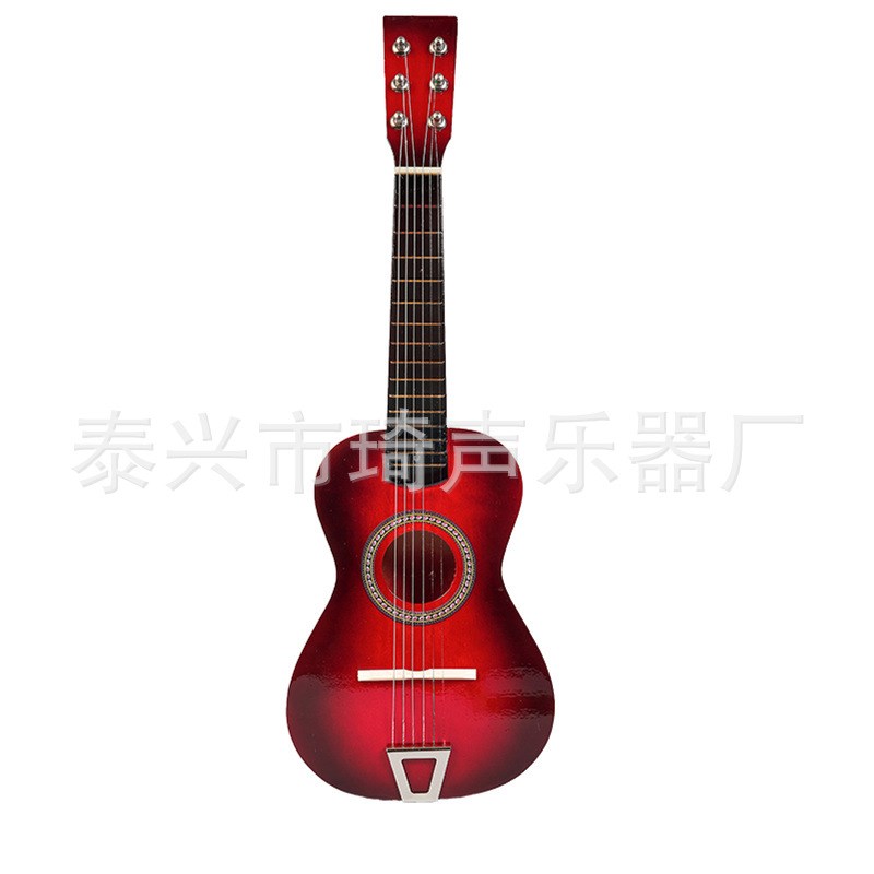 厂家直销21寸23寸25寸小吉他吉他小吉他玩具吉他六弦小木吉他