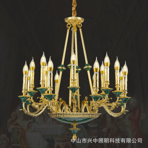 法式吊灯欧式复古奢华大气灯