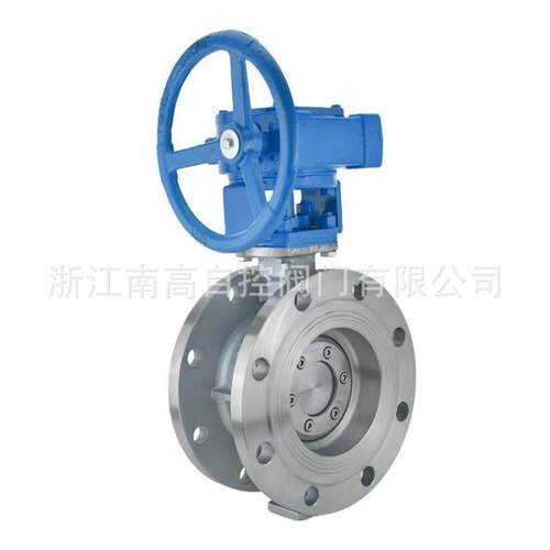 D343W-40P 涡轮开关 法兰连接 三偏心式 本体密封不锈钢材质