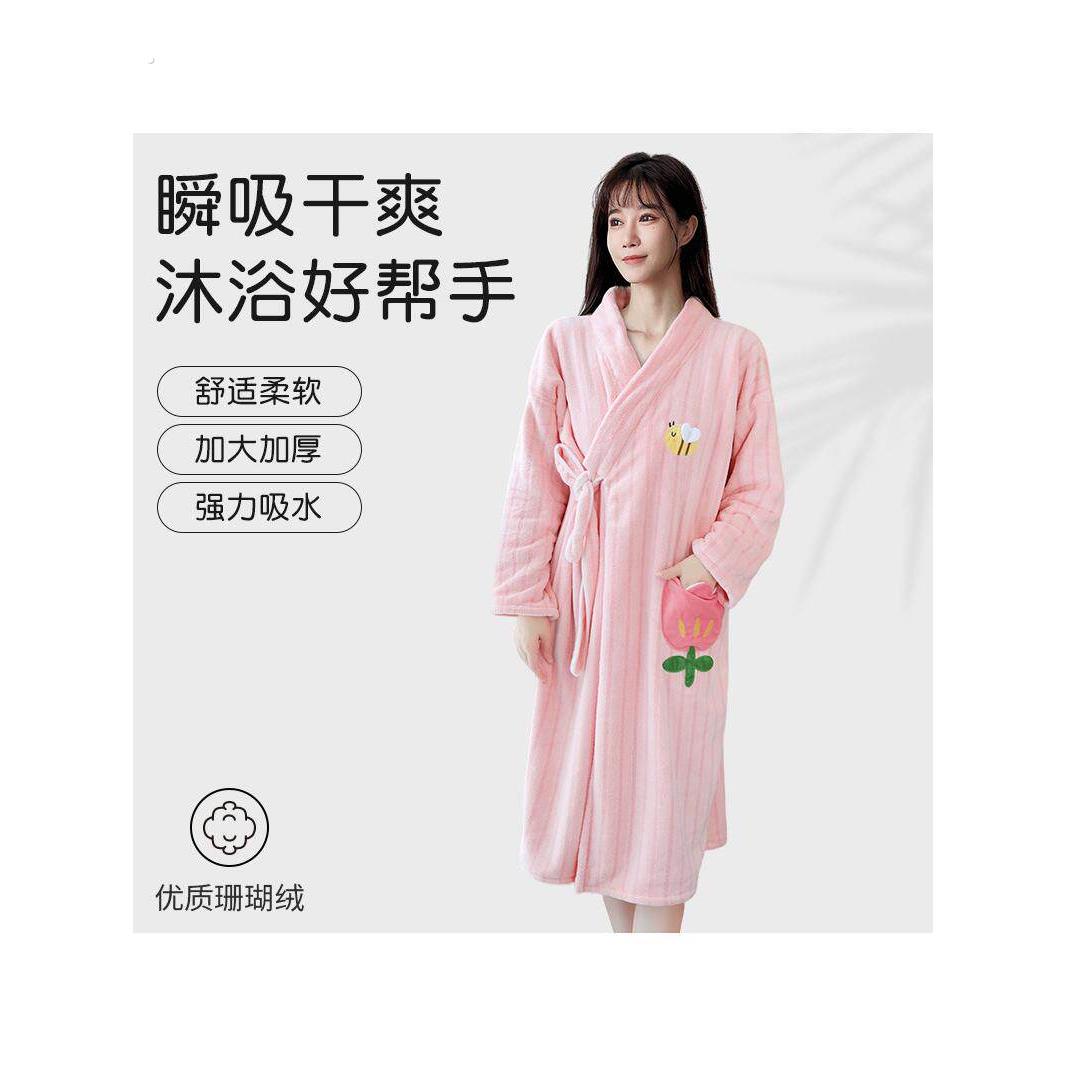大人浴巾浴袍可穿式速干吸水夏季游泳专用女款洗完澡穿的2029新款