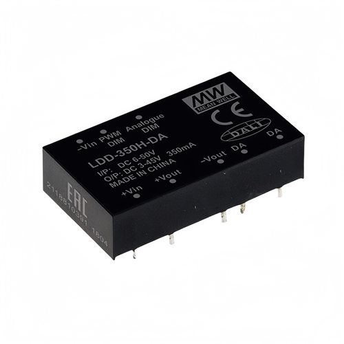 明纬电源LDD-350H-DA  DC-DC恒流降压有DALI功能LED驱动器