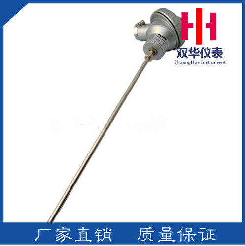 铠装高精度防水PT100探头式热电阻WZP-131