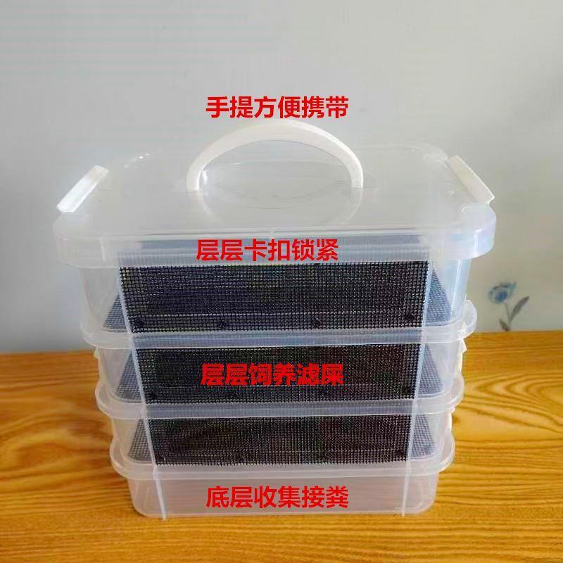 养蚕专用箱养蚕用具蚕具蚕箔共育盒桑蚕饲育车养蚕用具用品饲养盒