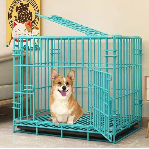 狗笼子小型犬泰迪中型犬室内家用带厕所分离折叠猫笼兔笼鸽笼鸡笼