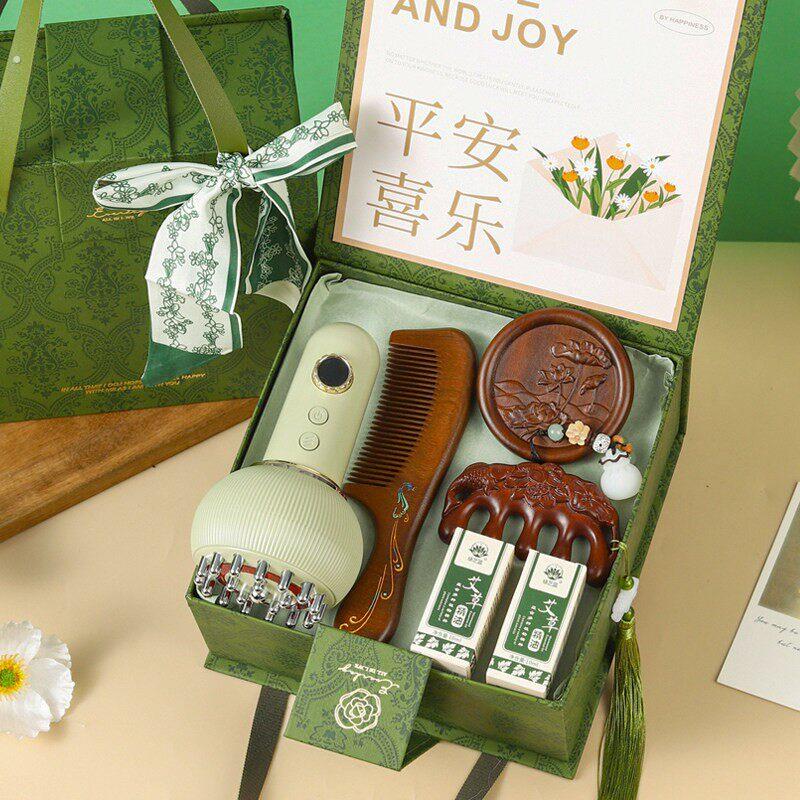 端午节礼物送妈妈生日实用婆婆50岁60高端护士女老师长辈按摩礼盒
