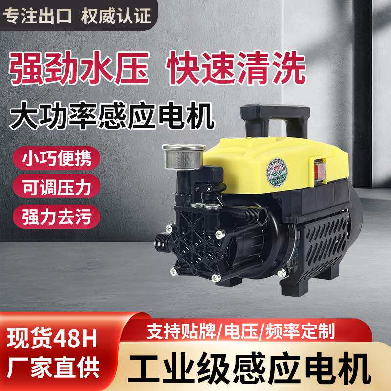 工业级大功率高压便携清洗机商用220v全自动洗车机家用汽车清洗泵
