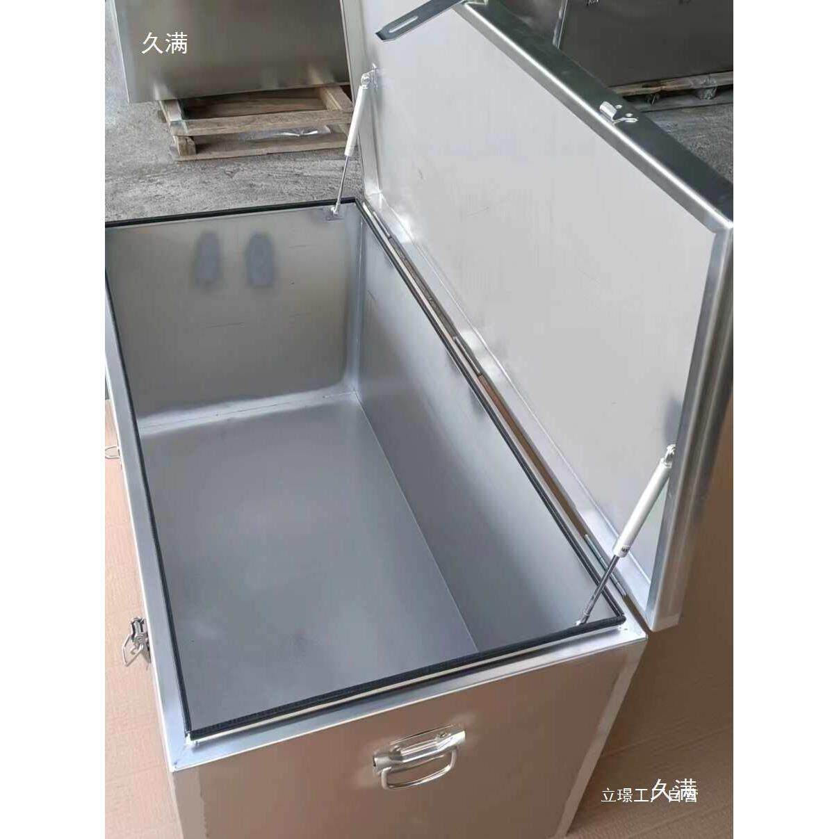 201不锈钢工具箱大号储物盒工地装修水电暖安装通用工具箱