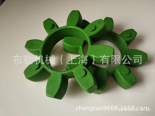 GR48聚氨酯 外径104 内径51瓣数8双南镗床油泵电机联轴器胶垫绿色