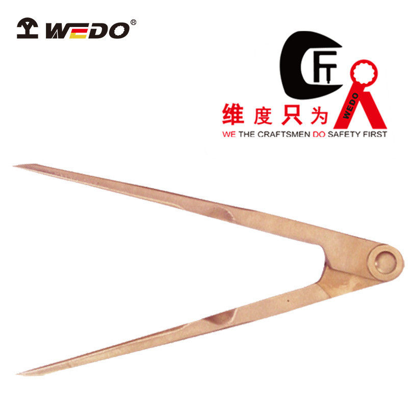WEDO维度BE269A防爆划规200mm/400mm铍青铜无火花工具