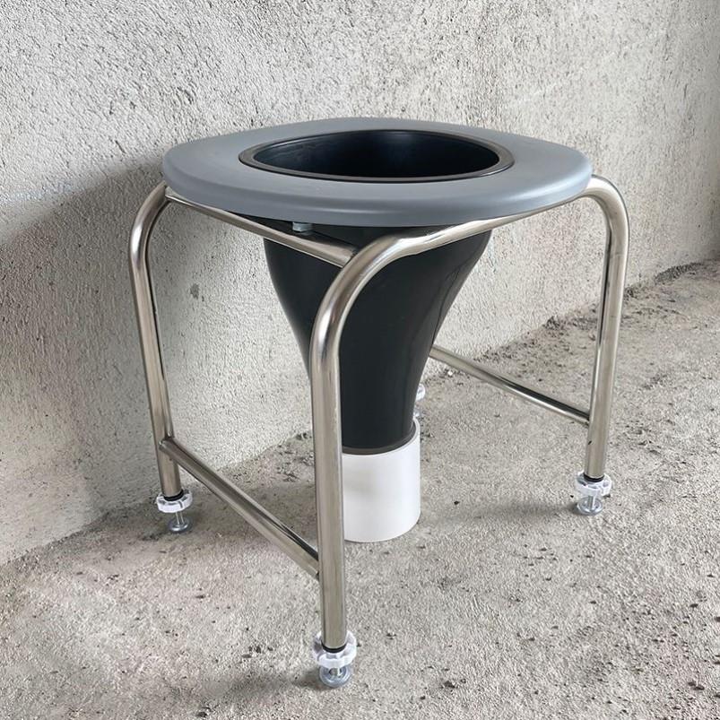 装修临时马桶工人临时蹲便器可冲水可调节坐便椅出租屋坐便器