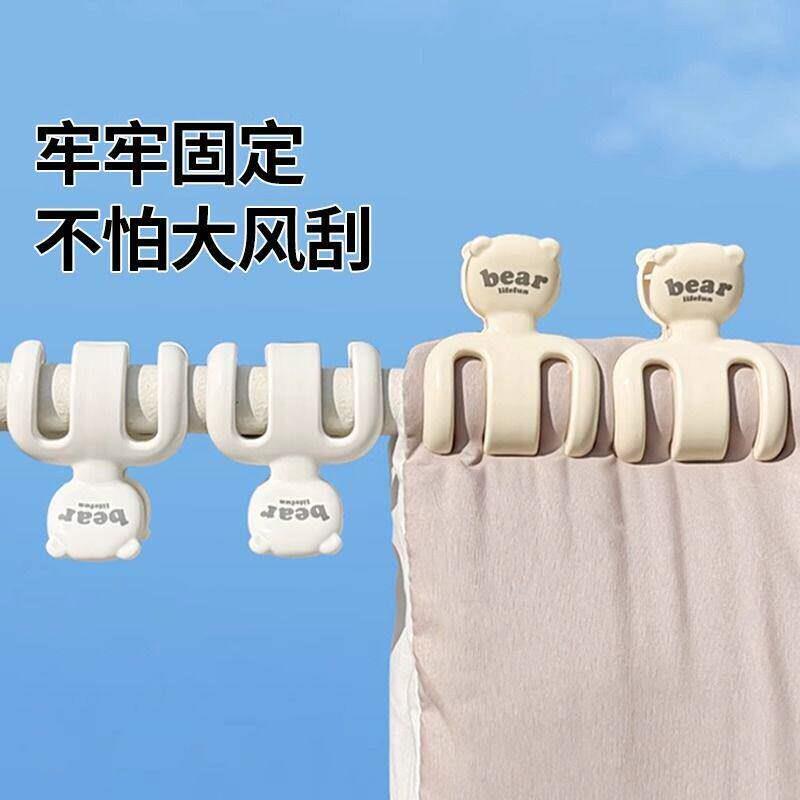 衣服夹防风强力塑料大夹子晾晒被子衣服固定神器晾衣夹多功能