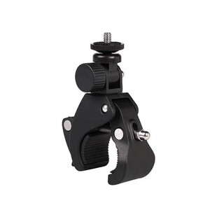 单反相机钳式支架DV单车云台180度蟹夹大力夹三脚架增机位夹