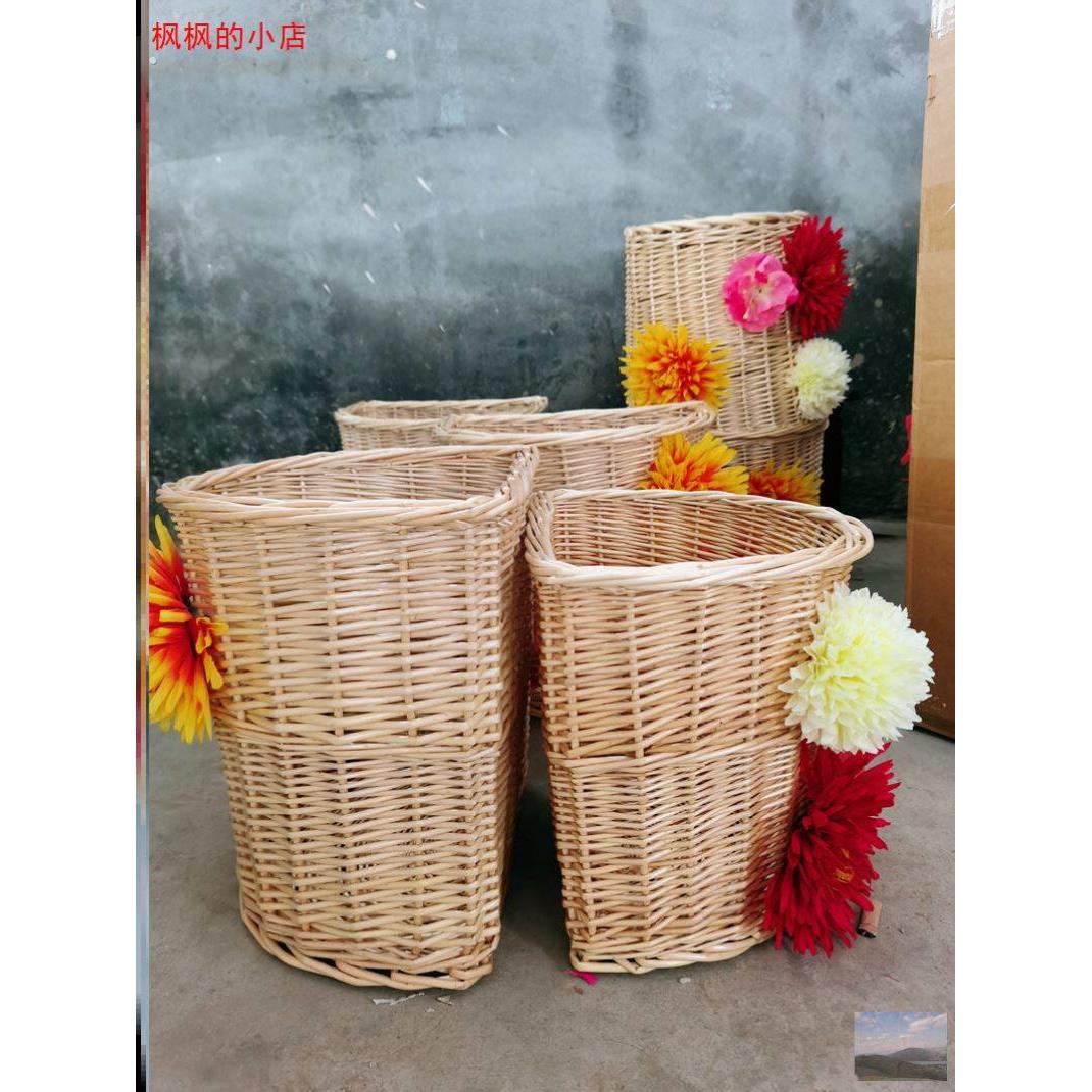 采菊东篱下道具舞蹈道具篓子藤编框子小号大号文艺竹编背篓艺考