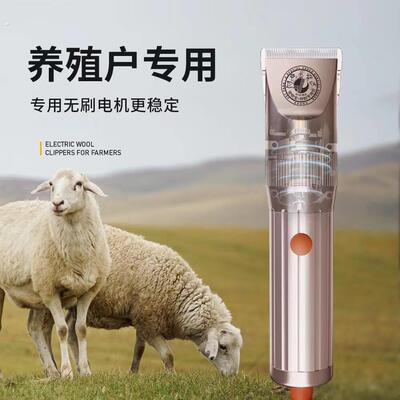 399羊毛电推剪大功率无刷电动推子绒山羊绵羊大型犬狗剃毛器