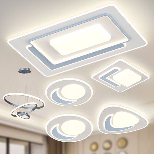 简约网红全屋LED灯具套装