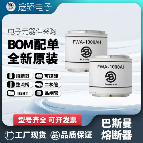 FWA-3000AH FWA-4000AH bussmann伊顿巴斯曼 熔断器  现货现发