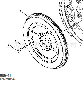 卡特彼勒C7.1飞轮齿圈277-0588