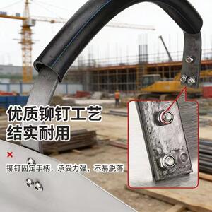 装沙神器工地装黄沙工具不锈钢铲子装粮食小麦稻谷玉米神器