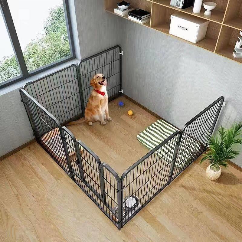 宠物围栏中小型犬狗笼子动物隔离门拦狗栅栏室内狗窝一室一厅一卫