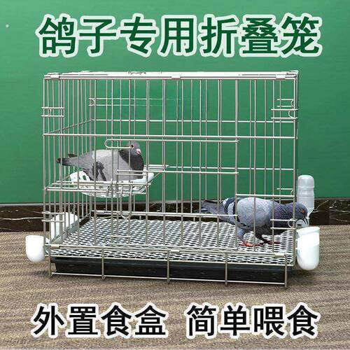 鸽子笼养鸽子专用笼养殖笼家用繁殖笼配对笼大号新型鸽舍鸽子笼子