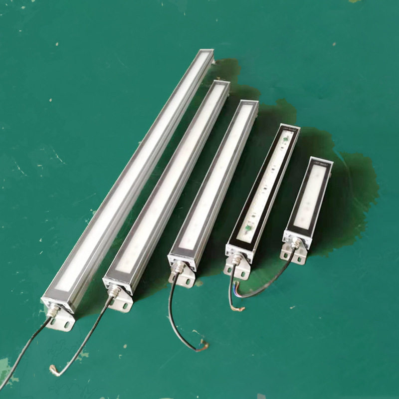 LED数控机床工作灯 HNTD47设备照明金属防爆灯 防水防油长条灯24V