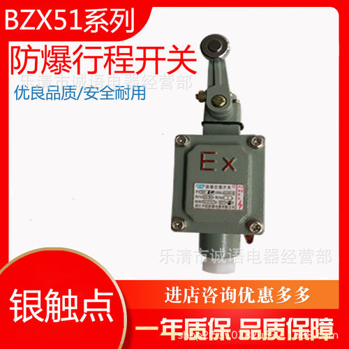 防爆行程开关LX5- 15Z/L/B/D/H/N BZX51隔爆限位开关滚轮柱塞式