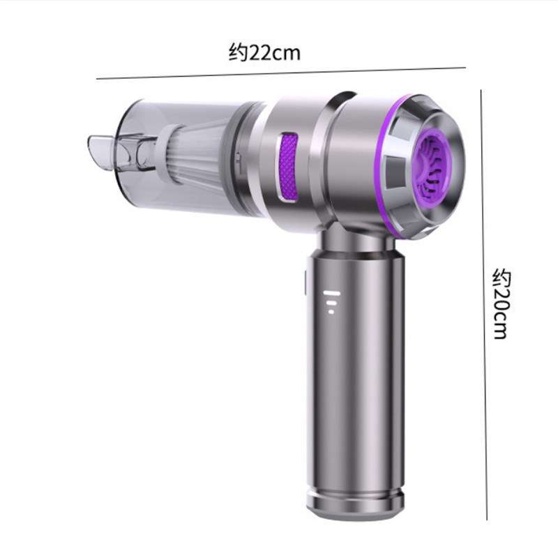 车载吸尘器无线电量显示便携大吸力家用手持除尘器小型迷你吹尘器