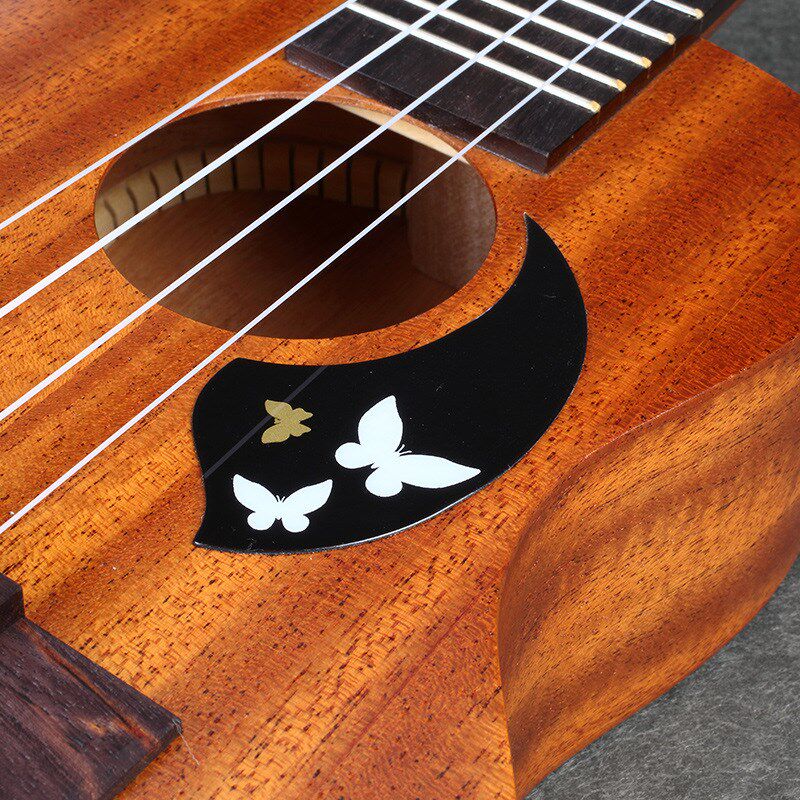 尤克里里 ukulele桃花芯单板演奏级自带调音器音色手感佳