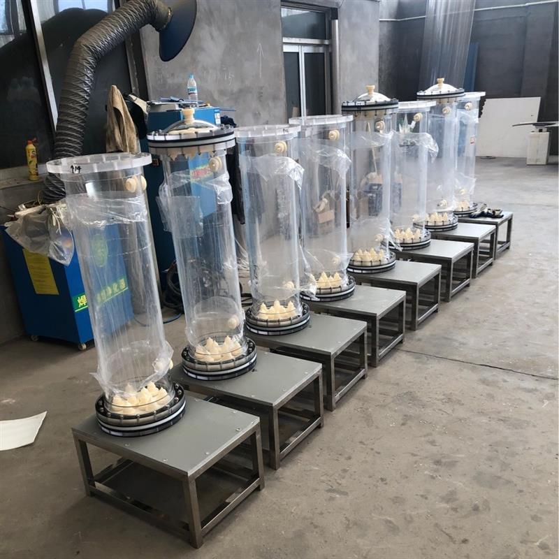 有机玻璃耐腐蚀离子交换层析过滤冶金工业糖浆实验纯树脂柱中排