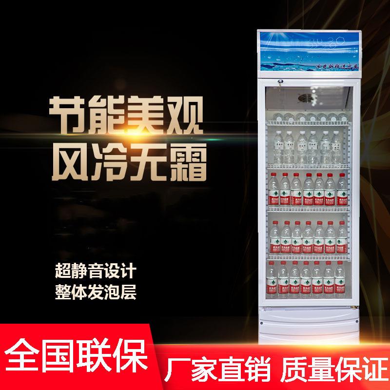 啤酒展示柜冷藏保鲜柜立式商用冰箱单门冷饮开门饮料柜冰柜啤酒柜