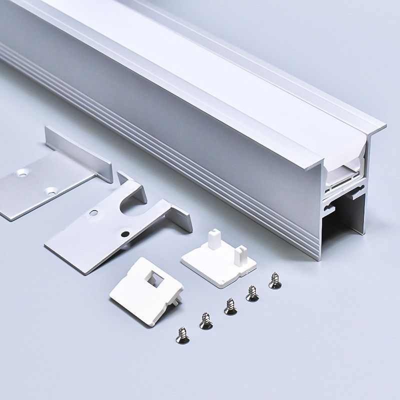 led光源铝槽地埋 led灯条铝槽 外壳配件led aluminum profile