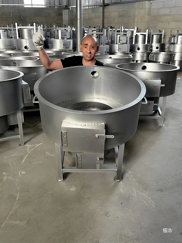 大容量加厚加大柴火灶烧木柴无烟灶猛火气化炉农村户外家用节能炉