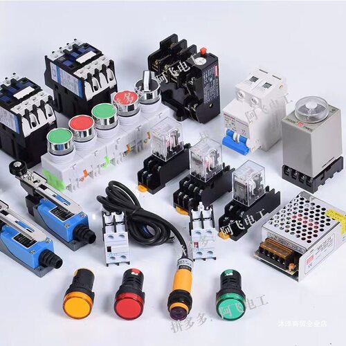 零基础二次控制接触器接线套装